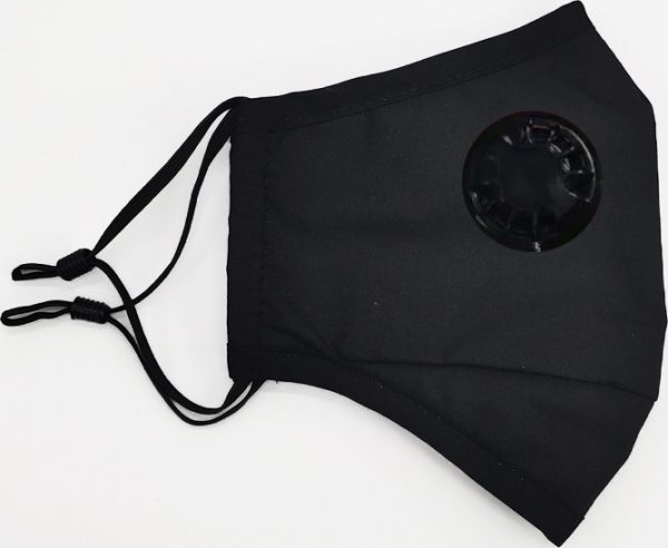 Breathable Cotton Valve Face Mask - Unbranded