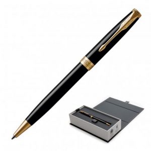 Parker Sonnet Ballpoint Pen - Lacquer Black GT