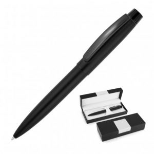 Matte Black Metal Ballpoint Pen (Mirror Engrave)